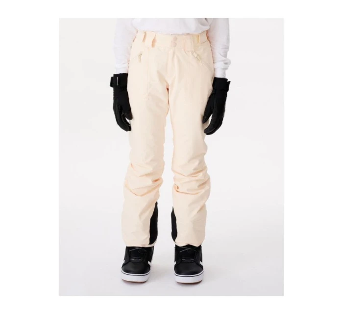 Lyžařské kalhoty RIP CURL Rider s vysokým pasem bílé Lyžařské kalhoty RIP CURL Rider s vysokým pasem bílé