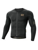 Cyklistický dres s dlouhým rukávem Diamond velikost  černý model 22114133 - Rockbros