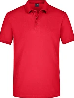 Daiber JN 710 Pánské elastické piqué polo 02.0710 red