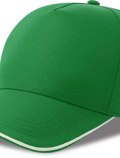 Recy Five 5 panelová sandwich kšiltovka green/white model 22450447 - Atlantis Headwear