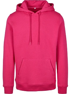 BY 011 Mikina s kapucí z těžké bavlny pink model 22435572 - Build your Brand