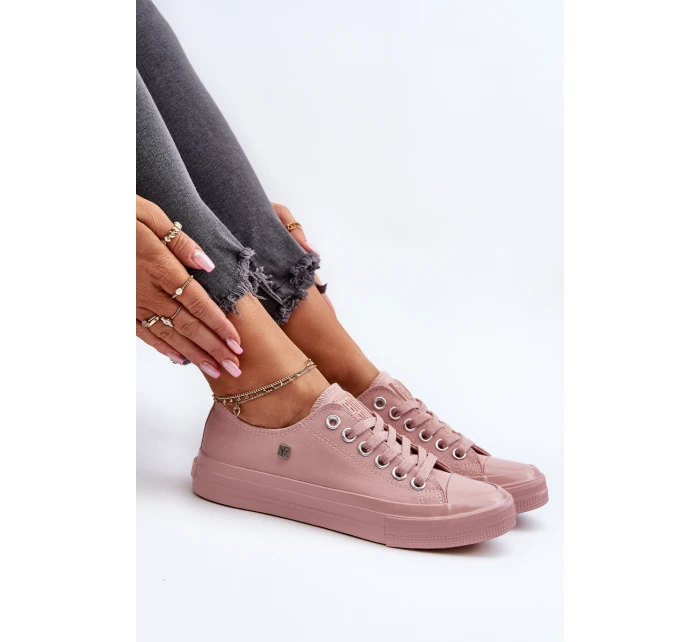 Klasické Dámské Tenisky Big Star NN274291 Růžové