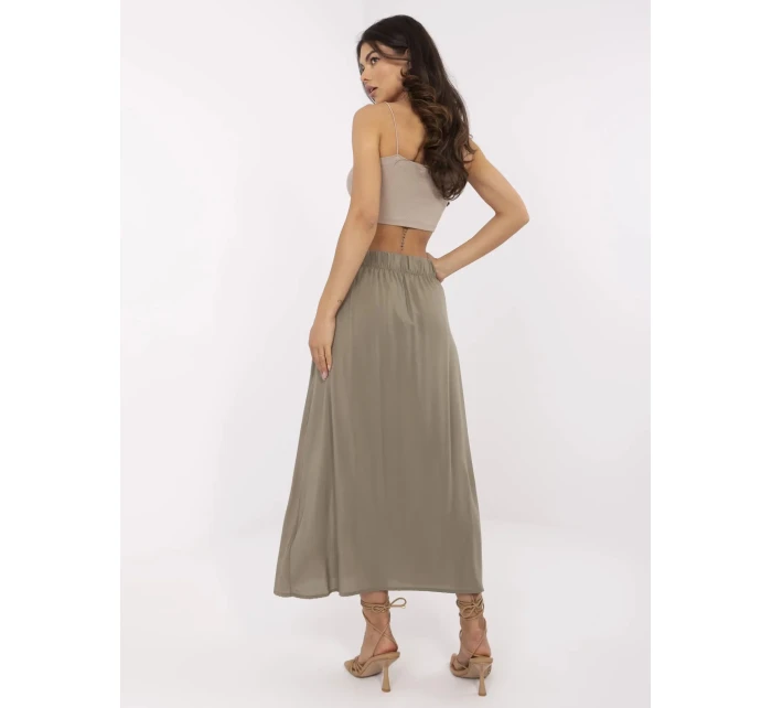 Sukně D73761M50222A khaki