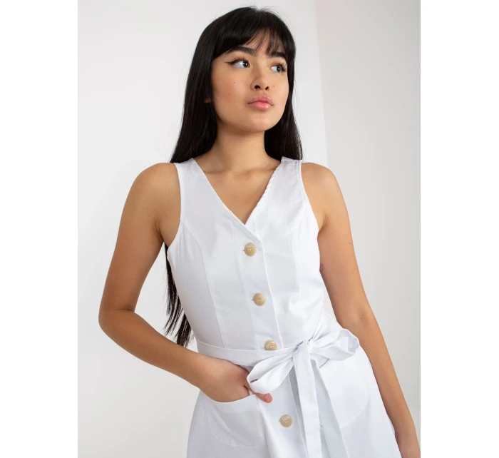 Dámské šaty LK SK 508253 šaty.44P bílá - FPrice Dámské šaty LK SK 508253 šaty.44P bílá - FPrice