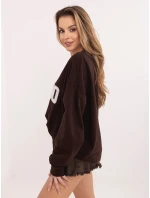 Bluza RV BL model 22020759 ciemny brązowy - FPrice