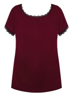 Hladká dámská halenka model 18449396 - MEFEMI BY NIPPLEX