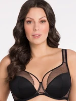 K441/1 LUISSE SOFT BRA BLACK