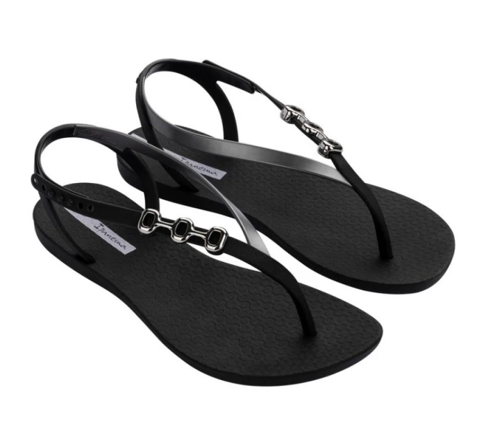 Sandal Rio  damskie modne wygodne czarne dámské model 21359802 - Ipanema