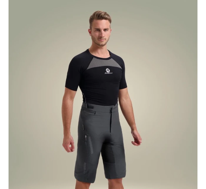 Rogelli MTB bermudy ADVNTR DST šedé S Rogelli MTB bermudy ADVNTR DST šedé S