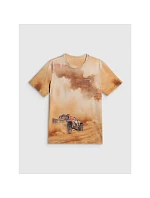 T-shirt regular z nadrukiem męski 4F 4FRSS26TTSHM4237-83A