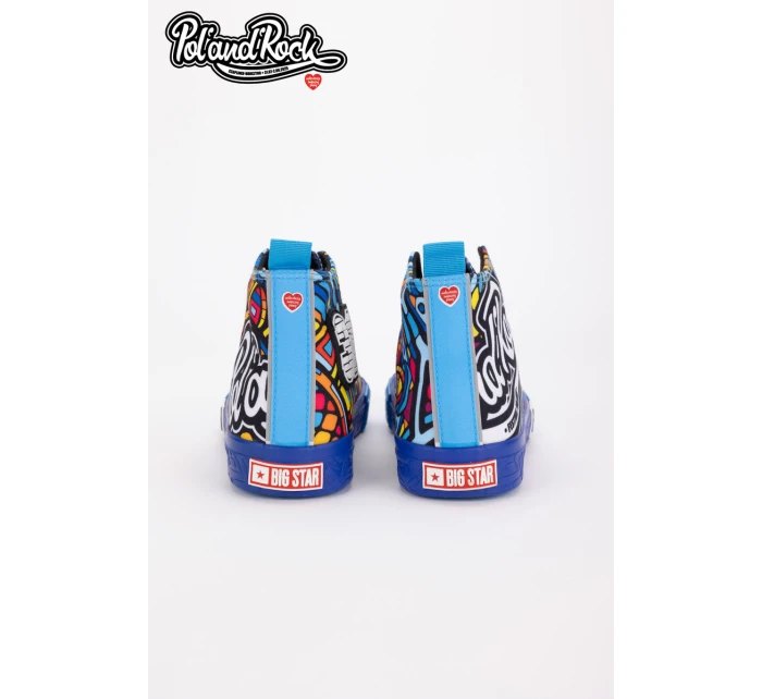 Tenisky Pol'and'Rock Festival X Big Star SS174500 Modré Tenisky Pol'and'Rock Festival X Big Star SS174500 Modré