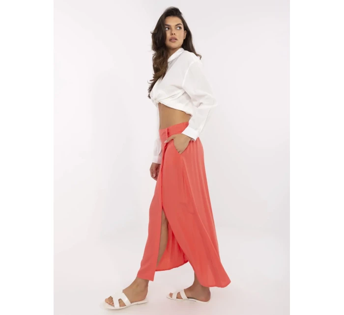 Sukně D73761M50222A korálová