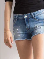 JMP SN S1618 šortky.16P modrá