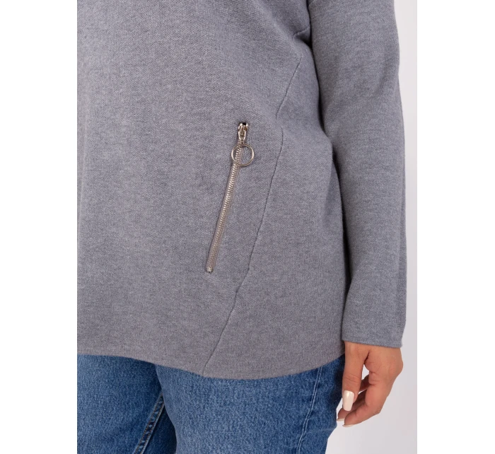 PM SW PM717 Svetr.20 tmavě šedá