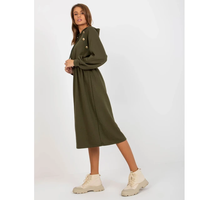 Dámské šaty RV SK 8336 khaki