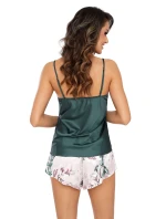 Pyžamo Nelly 1/2 Green - Donna Pyžamo Nelly 1/2 Green - Donna