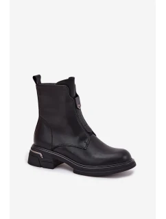 Dámské kotníkové boty Karisse – černé
