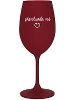 PŘEMLUVILA MĚ - bordo sklenice na víno 350 ml PŘEMLUVILA MĚ - bordo sklenice na víno 350 ml