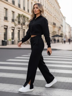 Dámská tepláková souprava MARINO černá FashionStreet AY0976