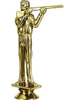 Plastová figurka střílející z dlouhé zbraně - F1692/G F49/G