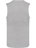 K Pánská svetrová vesta s výstřihem do V 20.K grey melange model 22422558 - Kariban K Pánská svetrová vesta s výstřihem do V 20.K grey melange model 22422558 - Kariban