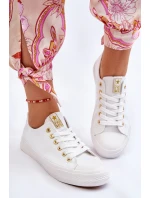 Dámské Klasické Tenisky Bílé a zlatá model 21607873 - EVENTO