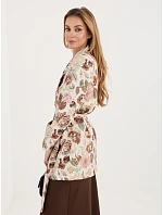 Marynarka IT MA model 22102632 brązowy - FPrice Marynarka IT MA model 22102632 brązowy - FPrice