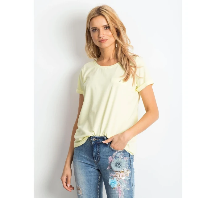 Tričko RV TS 4838.13P jasně žlutá