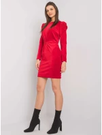 WN SK H614 šaty.34X červená