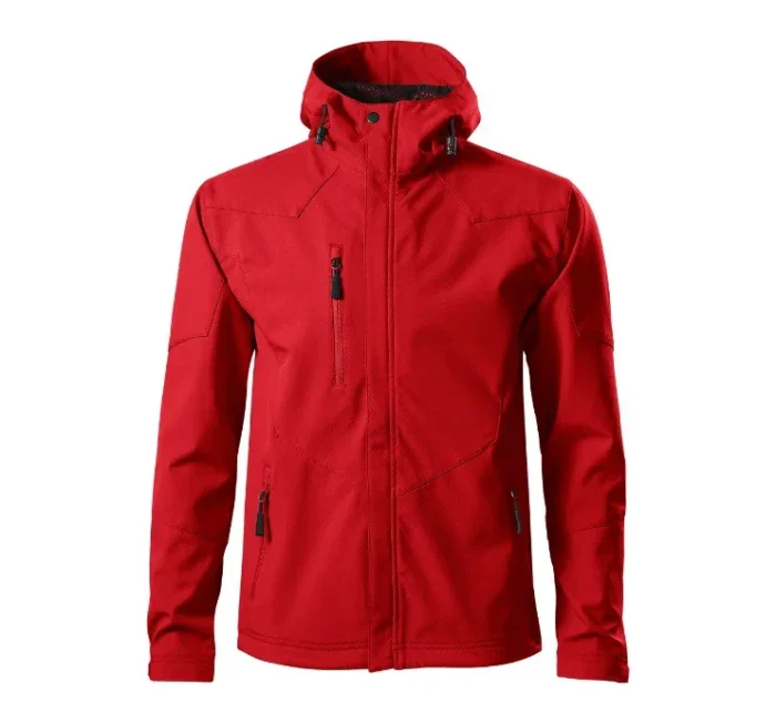 Nano softshellová bunda pánská červená Nano softshellová bunda pánská červená