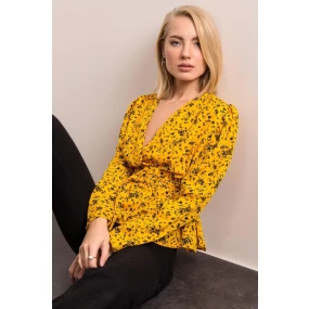 Dámská halenka se vzorem 14334 - BSL