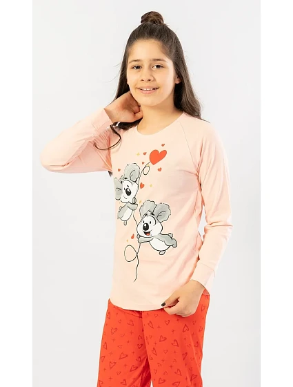 Dětské pyžamo dlouhé Malé model 22408633 - Vienetta Kids Dětské pyžamo dlouhé Malé model 22408633 - Vienetta Kids