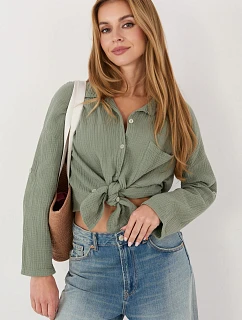 Košile s dlouhým rukávem  model 231509 Italy Moda