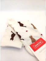 Milena ponožky 0200-205 Kočky a srdce 37-41