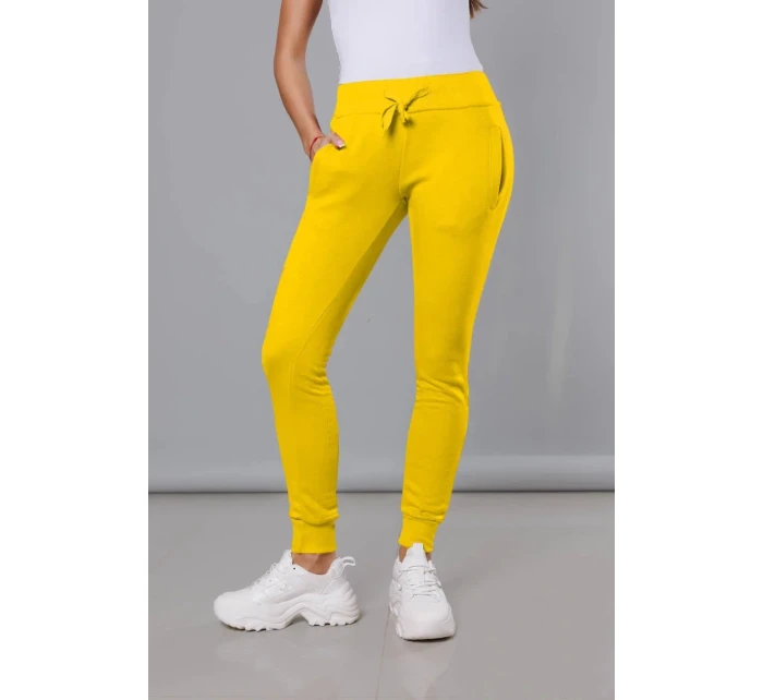 Žluté teplákové kalhoty model 15537903 - J.STYLE