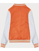Oranžová dámská mikina typu model 19552464 - LHD