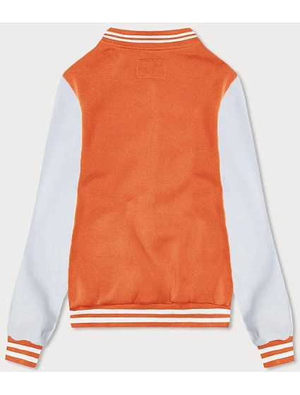 Oranžová dámská mikina typu model 19552464 - LHD