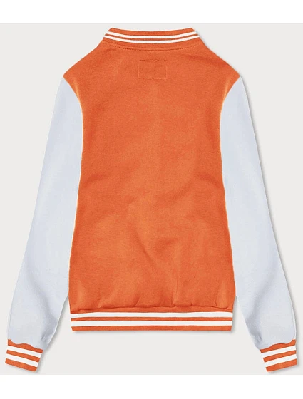 Oranžová dámská mikina typu model 19552464 - LHD