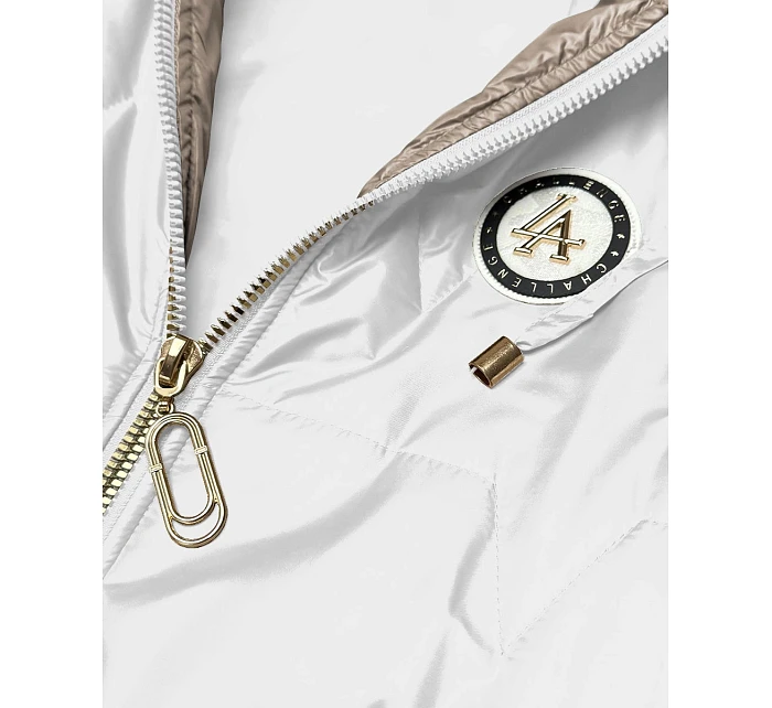 bezrękawnik z  Goodlookin biały model 22037880 - S'WEST