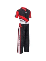TOP TEN "Urban Arts" kickboxerské oblečení černo-červené (WAKO APPROVED new)