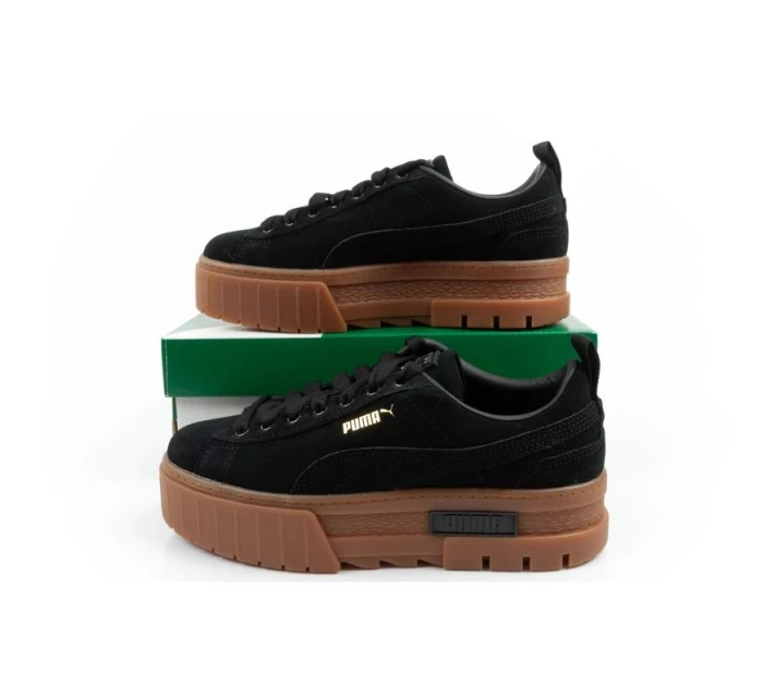 Puma Mayze dámské sportovní boty Sneakers platform black fashion leather dámské Puma Mayze dámské sportovní boty Sneakers platform black fashion leather dámské