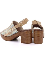 Dámské sandály na pletené tyči M.Daszynski MR23126-7