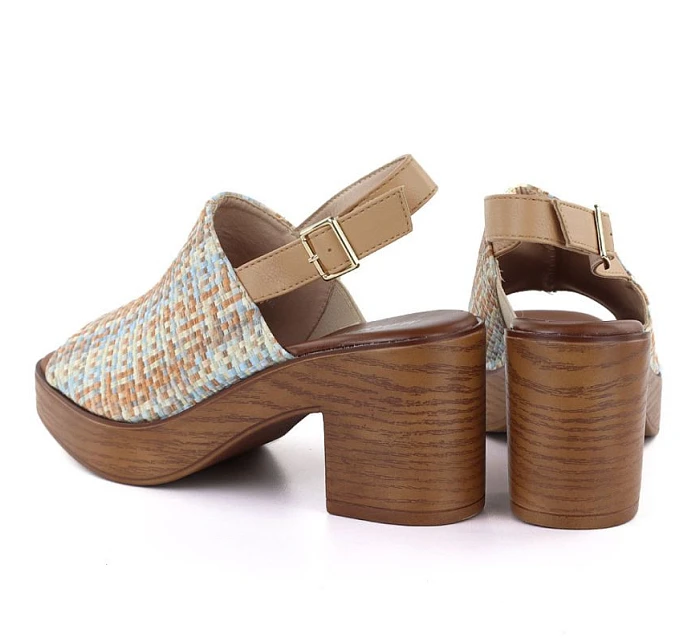 Dámské sandály na pletené tyči M.Daszynski MR23126-7