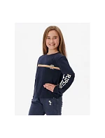 RIP CURL Melting Wave Tričko s dlouhým rukávem - Dívčí námořnická modrá RIP CURL Melting Wave Tričko s dlouhým rukávem - Dívčí námořnická modrá