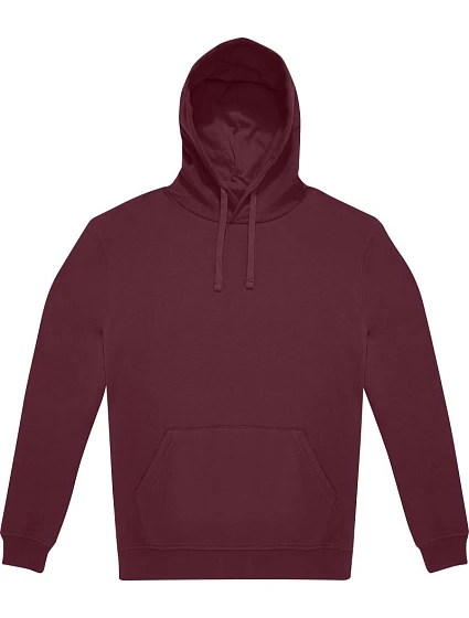 B&C ID.223 Hoodie Unisex mikina s kapucí 01.I223 burgundy B&C ID.223 Hoodie Unisex mikina s kapucí 01.I223 burgundy