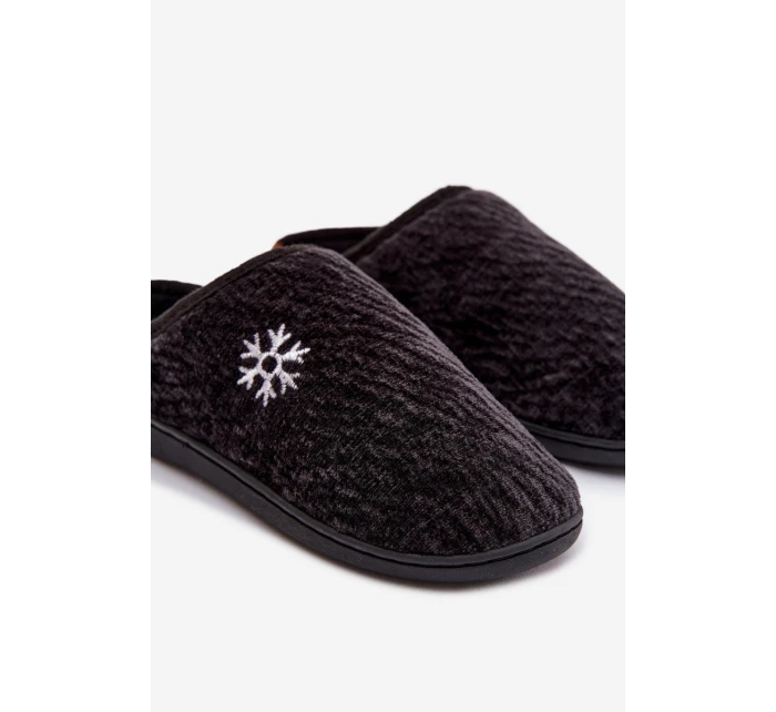 Pánské černé pantofle Darline Pánské černé pantofle Darline