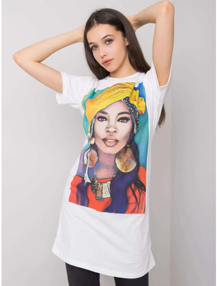Tunika model 15252622 bílá - FPrice Tunika model 15252622 bílá - FPrice