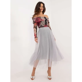 Sukně DHJ SD model 20590108 šedá - FPrice