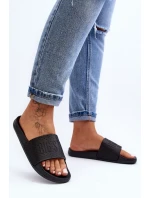 Dámské žabky Cross Jeans Black Dámské žabky Cross Jeans Black