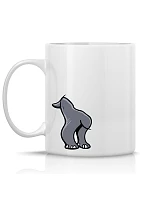 SLON - klasický bílý keramický hrníček 300 ml SLON - klasický bílý keramický hrníček 300 ml